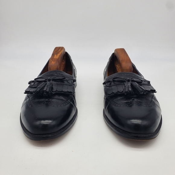 Johnston & Murphy Cellini Kiltie Tassel Loafers Men 11M Dress Shoes Black main image 5